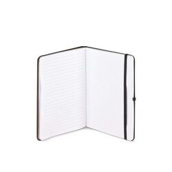 Carnet Olmo à couverture rigide en PU A5 avec notes autocollantes