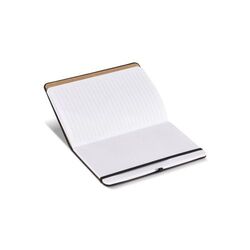 Carnet Olmo à couverture rigide en PU A5 avec notes autocollantes