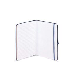 Carnet Olmo à couverture rigide en PU A5 avec notes autocollantes