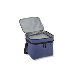 Sac isotherme à double compartiment en R-PET 600D, 30 x 20 x 25 cm, 12 litres.