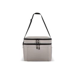 Sac isotherme à double compartiment en R-PET 600D, 30 x 20 x 25 cm, 12 litres.