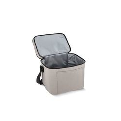 Sac isotherme à double compartiment en R-PET 600D, 30 x 20 x 25 cm, 12 litres.