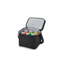 Sac isotherme à double compartiment en R-PET 600D, 30 x 20 x 25 cm, 12 litres.