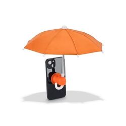 Parapluie pour téléphone avec support à ventouse