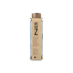 Bouteille d'eau en verre recyclé InSideOut ReuuZ avec bouchon en bois 650 ml