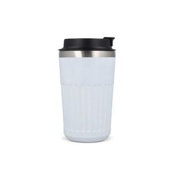 Thermos à café à emporter en acier inoxydable recyclé, 400 ml