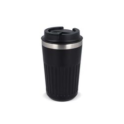 Thermos à café à emporter en acier inoxydable recyclé, 400 ml