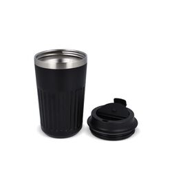 Thermos à café à emporter en acier inoxydable recyclé, 400 ml