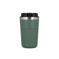 Thermos à café à emporter en acier inoxydable recyclé, 400 ml