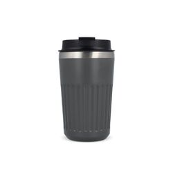 Thermos à café à emporter en acier inoxydable recyclé, 400 ml