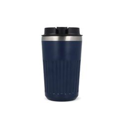 Thermos à café à emporter en acier inoxydable recyclé, 400 ml