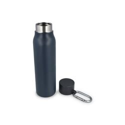 Bouteille isotherme à mousqueton, finition mate, 600 ml