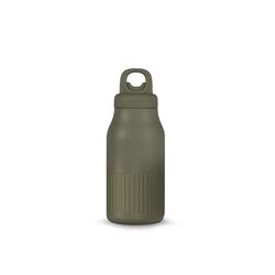 Sagaform Bouteille Truls en acier  avec bouchon à clic pratique (recyclé) 500 ml