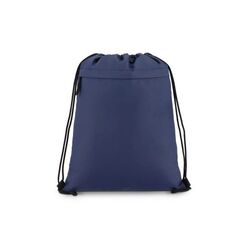 Sac à cordon en R-PET 600D enduit PU, dimensions 33 x 42 cm