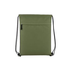 Sac à cordon en R-PET 600D enduit PU, dimensions 33 x 42 cm