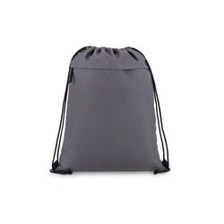 Sac à cordon en R-PET 600D enduit PU, dimensions 33 x 42 cm