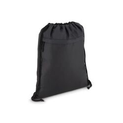 Sac à cordon en R-PET 600D enduit PU, dimensions 33 x 42 cm