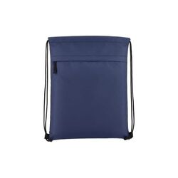 Sac à cordon en R-PET 600D enduit PU, dimensions 33 x 42 cm