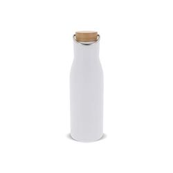 Bouteille isotherme avec couvercle en bambou 500ml