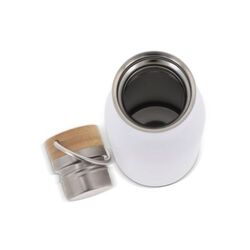 Bouteille isotherme avec couvercle en bambou 500ml