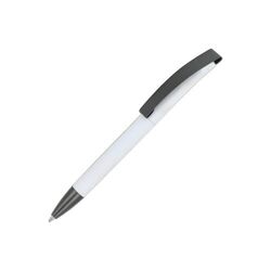 Stylo à bille Vegas avec clip métallique softtouch