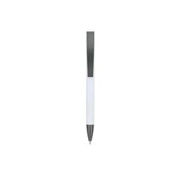 Stylo à bille Vegas avec clip métallique softtouch
