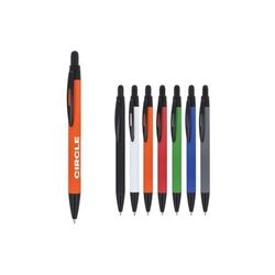 Stylo à bille Alaska softtouch avec stylet R-AL