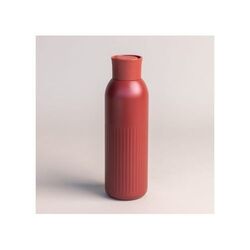 Sagaform Tekla Bouteille en acier avec bouchon poussoir (recyclé) 500 ml