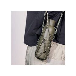 Sagaform Tekla Bouteille en acier avec bouchon poussoir (recyclé) 500 ml