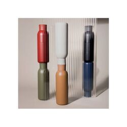 Sagaform Tekla Bouteille en acier avec bouchon poussoir (recyclé) 500 ml