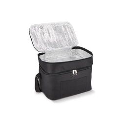 R-PET 600D Sac isotherme à double compartiment 30 x 20 x 24cm 12L