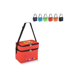 R-PET 600D Sac isotherme à double compartiment 30 x 20 x 25cm 12L