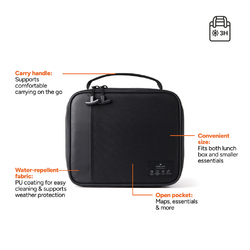 Sac isotherme déjeuner déperlant Nordic Drift Storm RCS