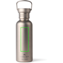 Bouteille d'eau 600ml ultra légère titane Nordic Drift Trail