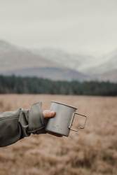 Tasse 450 ml ultra légère en titane Nordic Drift Trail