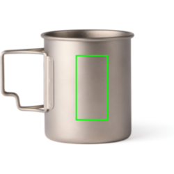 Tasse 450 ml ultra légère en titane Nordic Drift Trail