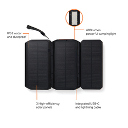 Powerbank solaire 10.000mAh Nordic Drift Titan