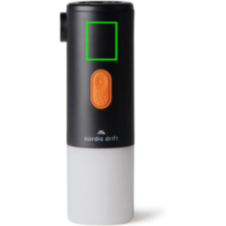 Lampe de camping avec pompe à air Nordic Drift Titan