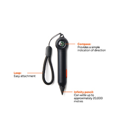 Crayon infini avec boussole RCS Nordic Drift Trail