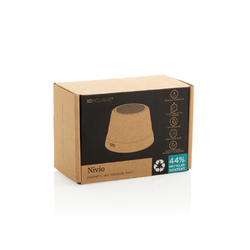 Haut-parleur magnétique 5W en aluminium recyclé RCS Nivio