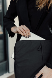 Housse ordinateur 15,6 pouces en nylon RCS KENTO URBAN