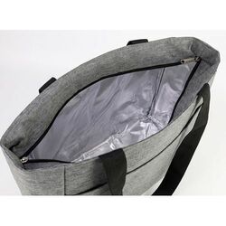 Sac Cabas isotherme 'Sapang', gris chiné RPET