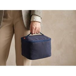 Sac à bento isotherme 'Sendai', polycoton bleu nuit