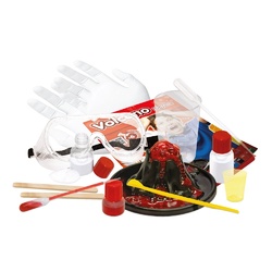 VOLCANIC ERUPTION GAME. Jeu éducatif pour enfants