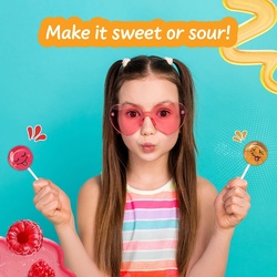 LOLLIPOP FACTORY. Usine de sucettes – idéale pour les enfants