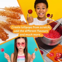 LOLLIPOP FACTORY. Usine de sucettes – idéale pour les enfants