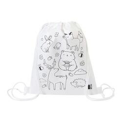 Sac À Cordon De Coloriage Rpet, Animaux Zocolo