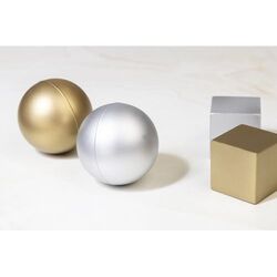 Balle Antistress Finition Métallisée Relixa Shine
