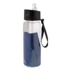 Bouteille De Sport En Rpet Avec Serviette Fitmax