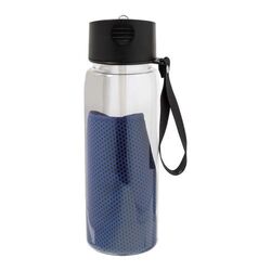 Bouteille De Sport En Rpet Avec Serviette Fitmax